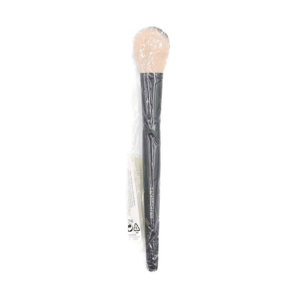 bareMinerals - Dual-Finish Blush & Contour Brush - Black - SEALED
